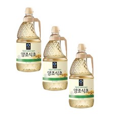 청정원 양조식초 PET, 1.8L, 27개