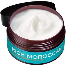리치 모롯캉인 맥시멈 리페어 헤어 마스크(200g/아르간 오일)일제 타격 헤어 칼라 머리 RICHMOROCCA헤어, 1