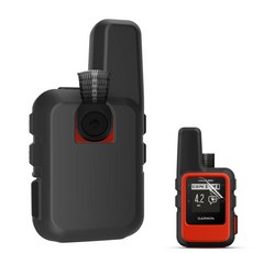 에지 케이스 액세서리 범퍼 /Mini GPS 실리콘 소프트 커버 보호 Mini inReach 2 용 필름 Garmin 화면 스킨, 1개