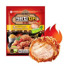 쉐푸드 롯데 라퀴진 크런치치킨 화끈매콤 400g, 1개