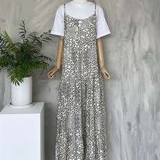 민소매롱원피스