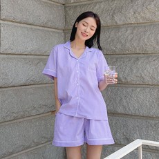 커플여름잠옷