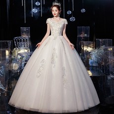 해외발송 [웨딩드레스]메인 웨딩 드레스 2020 뉴 신부 후레쉬 센슈-23698
