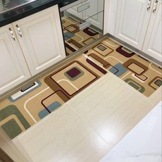욕실발판 주방 매트 문입구 욕실 진입문 미끄럼방지 물흡수 가정용 길죽한, C02-베이지체크, T04-주문제작해야함 여기