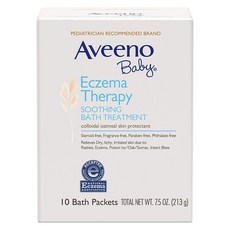 아비노 베이비 입욕제 Aveeno Baby Bath Treatment 10팩 213g, 1개