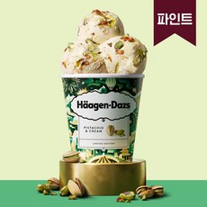 하겐다즈 피스타치오 앤 크림 (파인트) 403ml, 1개