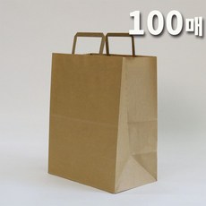 애브리플러스 크라프트 종이쇼핑백 종이가방 10개 50개 100개 200개, 100장