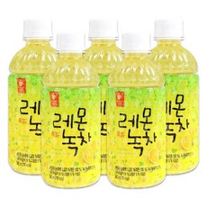 웰그린 레몬녹차 340ml 5개