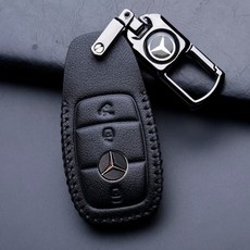 새 벤츠 C260 L 자동차 열쇠 팩 E200 L E300 L E32L A 급 S 급 s 450 l 키 케이스 남녀 빈 티 지 블랙 - 차 표 공제