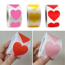 마스크하트스티커