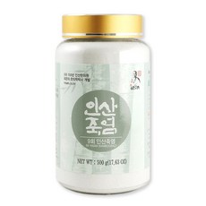 인산죽염 인산죽염(주) 인산 9회 죽염 분말, 500g