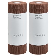 생활공작소 일회용 수세미 60매