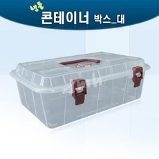 핸들콘테이너BOX1호 플라스틱공구함 이동식 다용도 공구함 세트 z;m;c;c633