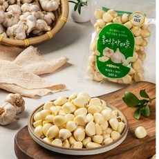 전대표 홍성 홍산마늘 깐마늘 garlic, 1개, 500g