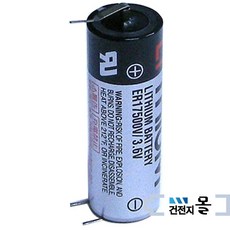 도시바 리튬 건전지 ER17500V-V3P A (3.6V 2700mAh), 1개, 1개