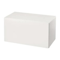 라비쉬홈 [이케아] 993.891.53 SMASTAD 스모스타드 벤치 장난감수납 화이트/화이트90x52x48 cm, 단품