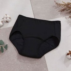 더실크 올데이 안심 팬티 100cc 블랙 솔리드