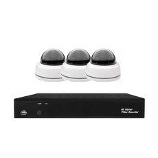 나다텔 400만화소 녹화기 실내 돔 적외선카메라 3개 CCTV세트 AP-0405R, AP-0405R(1TB)+UTC-400DR(3개)세트