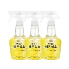 세이프 뿌리는 레몬식초 다목적세제, 400ml, 3개