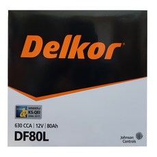 델코 DF80L 자동차배터리 차량용밧데리, DF80L 폐전지수거+공구대여 함