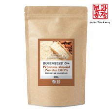 견과공장 프리미엄 아몬드분말(100%) 800g 아몬드가루 아몬드파우더 (베이킹 프리미엄등급), 1개