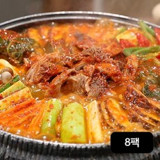 [방송구성] 팔도강산 국내산 흑염소탕 600gX8팩, 8개, 600g