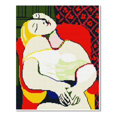 보석십자수캔버스형대형