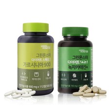 스페셜팩 그린몬스터 가르시니아+녹차카테킨 기획세트, 단일상품, 단일상품