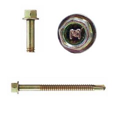 149 엠모먼트 / 명화 육각 직결피스 판넬용 14mmX150mm 100개 나사 못 나시 피스 볼트나사 나사/앙카