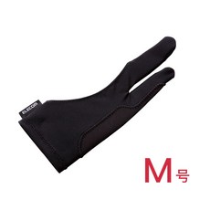 목탄 ELECOM그림판 터치오류방지 장갑 오염방지 땀흘림방지 wacom자릿수, C01-18x8cm, T01-블랙색 M호