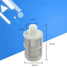 홈브루 와인 제조용 스테인리스 메쉬 인칭 사이폰 필터, Hose Filter, 1개