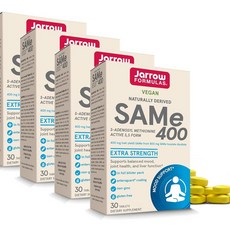 자로우 샘이 400mg 엑스트라 스트렝스 Jarrow Formulas SAMe 400, 4개