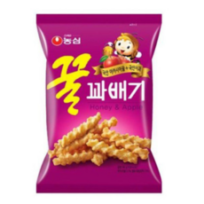농심 꿀꽈배기, 90g, 60개