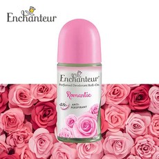 인챈터 퍼퓸 데오도란트 로맨틱 48시간 지속 땀냄새 제거 Enchanteur romantic deodorant roll on, 1개, 50ml