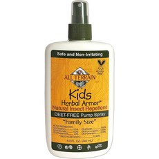 All Terrain 올테라인 올테라인 어린이 허벌 아모르 내추럴 스프레이 모기 벌레 퇴치제 기피제 240ml, 1개