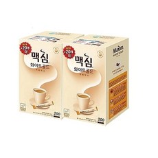 [맥심] 화이트골드 커피믹스 400t (180t × 2개+40t개더)