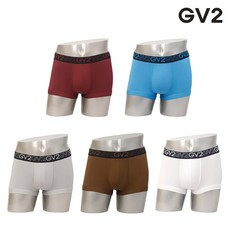 GV2 남성용 엑스텐 골드 스페셜 드로즈 팬티 5종 세트