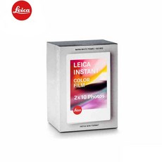 인화지 Leica/SOFORT블랙화이트 필름 19550컬러 두케이스 세트 케이스 19553, T02-컬러 더블 케이스 20장장
