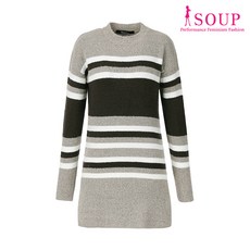 SOUP PLUS S C.U.E. 립트 소프트 브이넥 니트(LV9LK17)