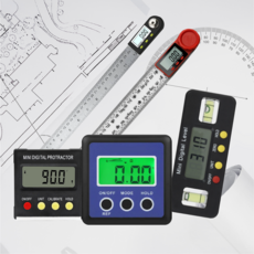 KANGA 디지털 전자 각도기 수평계 경사계 각도계, (7) 300mm 고급형 각도기, 1개
