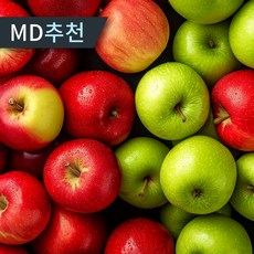 달농 경북 흠집 못난이사과 계절 주스용 사과, 10kg 랜덤과(26-70과), 1개