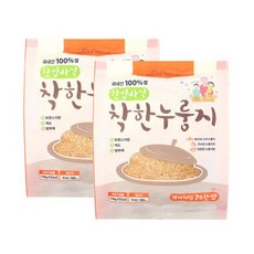 아트박스/메가커피 미락 한입바삭 착한 누룽지 110g 2개세트, 2개