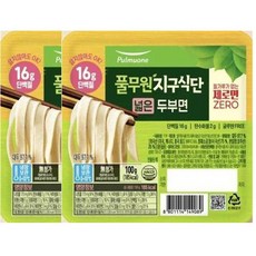 풀무원 식물성지구식단 두부면 넓은면 100g 2개, 1세트