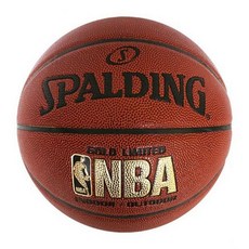레브 스팔딩 NBA 골드 리미티드 7호 농구용품 농구볼 농구공