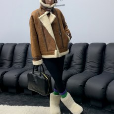 여성무스탕 TOP01