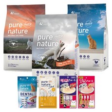 퓨어네이쳐캣덴탈스낵연어치킨