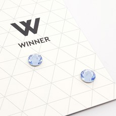 마마카사르천연원석블루그레이귀걸이