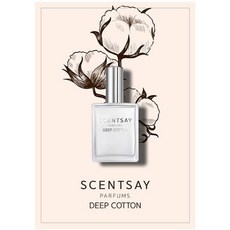 센트세이 딥 코튼 향수(SCENTSAY DEEP COTTON PARFUM), 1개, 60ml - 딥틱향수