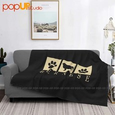 패딩담요 양털 캠핑 Bernese 산악견 실루엣 담요 따뜻한 섬유 매우 침구 용품 가족 비용