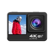 BiiYou 액션캠 4K30FPS HD 듀얼 스크린 브이로그카메라 자전거 블랙박스 64GB풀패키지